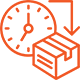 On Time Delivery Rate Icon