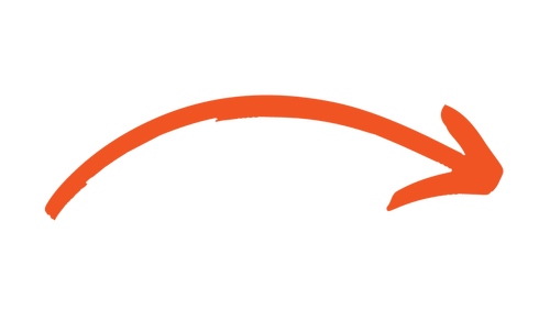 Jordan arrow background orange